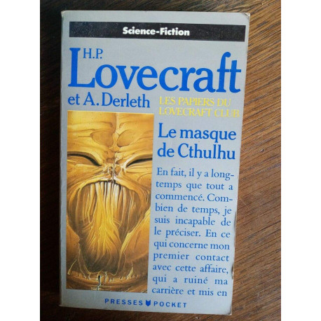 h p Lovecraft Le masque de Ctulhu