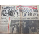 Lot L'Hommage du PS diverses brochures et bulletins