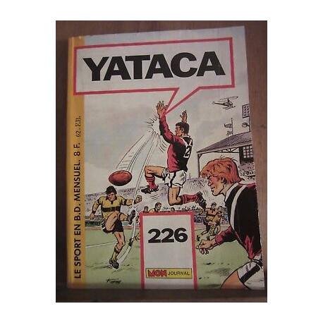 yataca le sport en b d n226 mensuel Mon journal Avril 1987