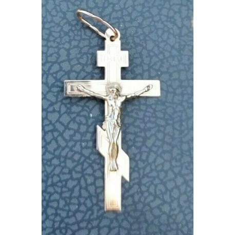 Croix orthodoxe bénie-Or 1 36 gr 14 Carats. Fabriquée à Donetsk...