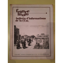 France Moto Revue de La f f m Nº 23 Juillet 1970