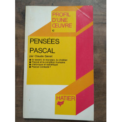 Profil d'une oeuvre Pensées pascal hatier