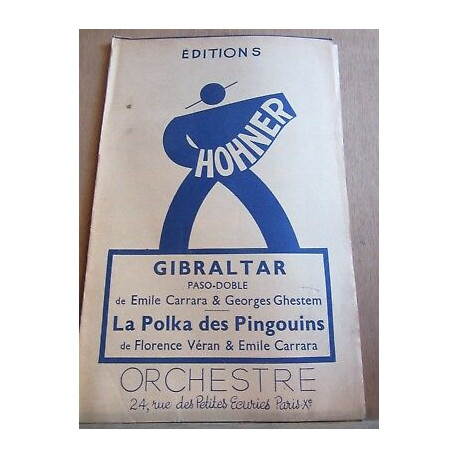 pasos dobles gibraltar la Polka des Pingouins carrara ghestem