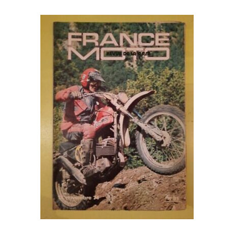 France Moto Revue de La f f m Nº81 Novembre 1974