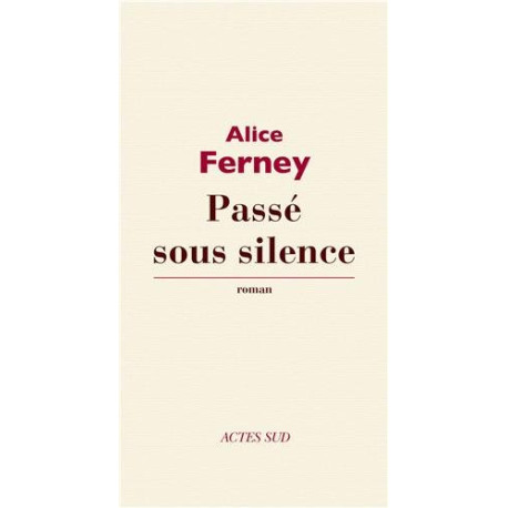 Passé sous silence