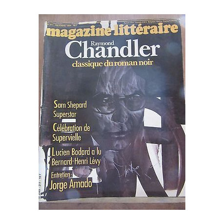 Magazine Littéraire n211 classique du roman noir