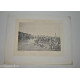 Grande gravure e berne bellecour Manoeuvre d'embarquement SOLDATS