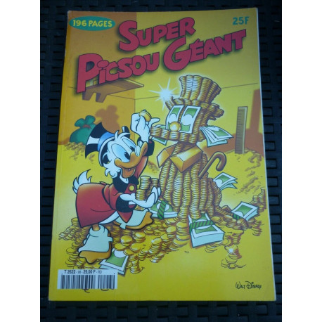 SUPER PICSOU GEANT n98 Disney Hachette presse 07