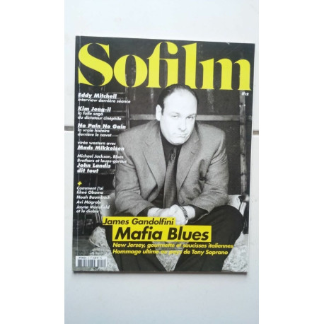 revue de cinéma SOFILM 12 James Gandolfini juillet aout 2013 so film