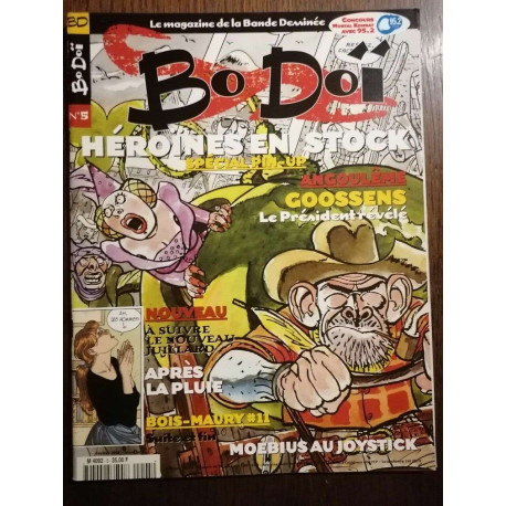 BoDoï n5 Héroines en stock Février 1998