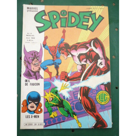 Spidey n39 mensuel Avril 1983