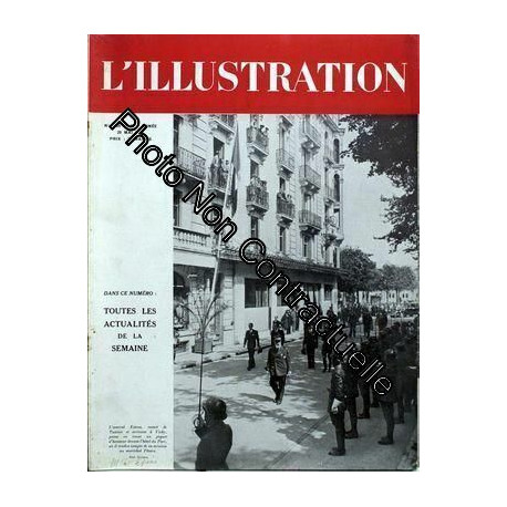 Illustration (L') N° 5229 Du 29/05/1943 - L'amiral Esteva Rentre...
