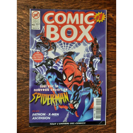Comic Box n 1 Tour sur le nouveau départ de spider man Juillet 1998