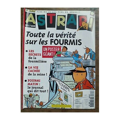 Nº397 Tout la vérité sur les fourmis Presse jeune 15 Mai 1995