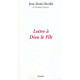 Lettre à Dieu le Fils