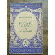 montaigne Essais l'homme Le Philosophe extraits Classiques larousse