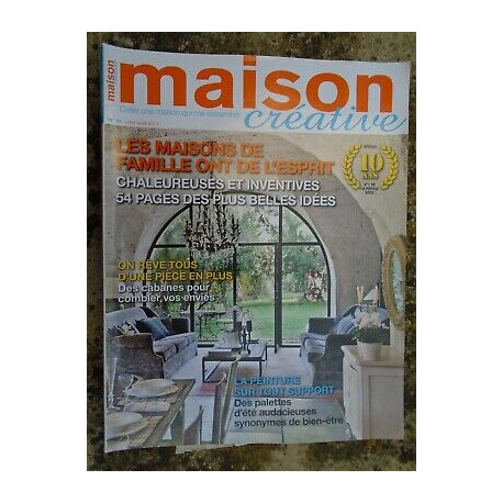 Maison créative n 64 juillet août 2011