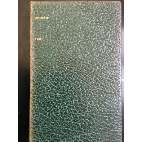 f m dostoevsky l'idiot Le club français du livre