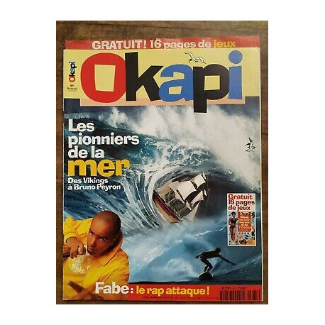 Okapi Nº675 Les Pionniers de la Mer Juillet 2000