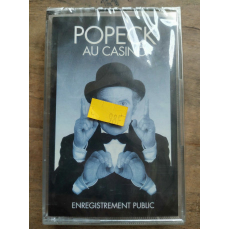 Popeck au Casino Cassette Audio-K7 NEUVE SOUS BLISTER