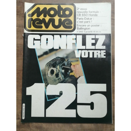 Moto Revue Nº 2443 3 Janvier 1980