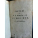 Oe Uvres de J.B. Poquelin de Moliere. Tom 1 2 3 1799