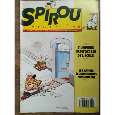 Magazine Spirou n2746 Novembre 1990