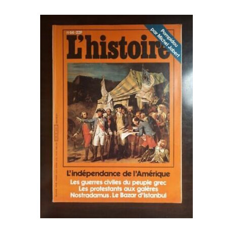 L'histoire Nº 66 L'indépendancve de L'Amérique avril 1984