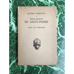 Oeuvres Complète de Bernardin de Saint Fernand Rochers