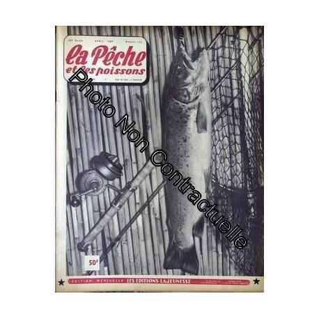 Peche Et Les Poissons (La) N° 162 Du 01/04/1959