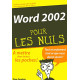 Word 2002 Poche Pour les Nuls