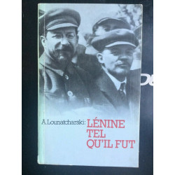 a lounatcharski Lénine tel qu'il fut L'Agence de presse novosti