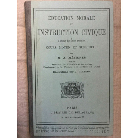 m a mézières Education Morale et instruction civ Librairie ch...