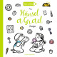 Contes a colorier - hansel et gretel