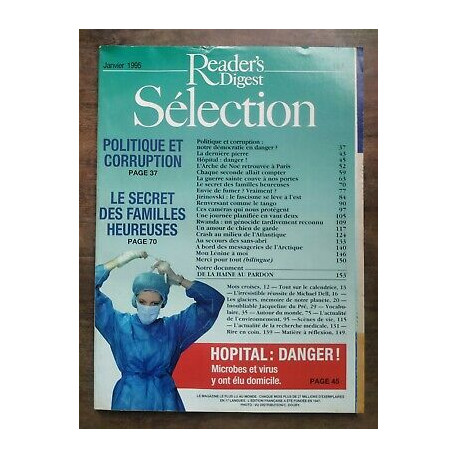 Reader's Digest Sélection Janvier 1995