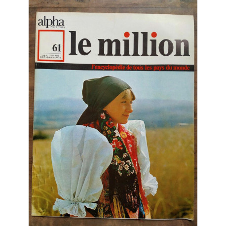 Alpha pour tous Le Million n61 7 Avril 1970