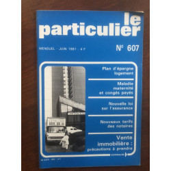 Le particulier N°607