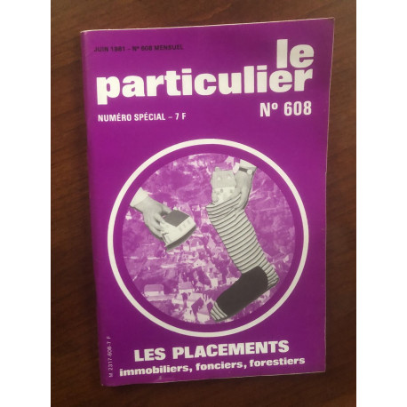Le patriculier n°608 JUIN 1981