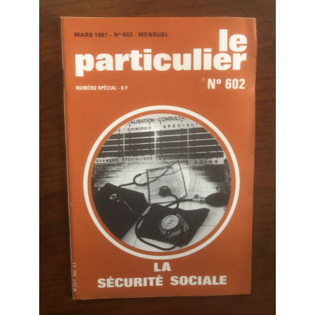 Le patriculier n°602 MARS 1981