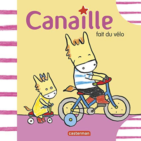 Canaille fait du vélo