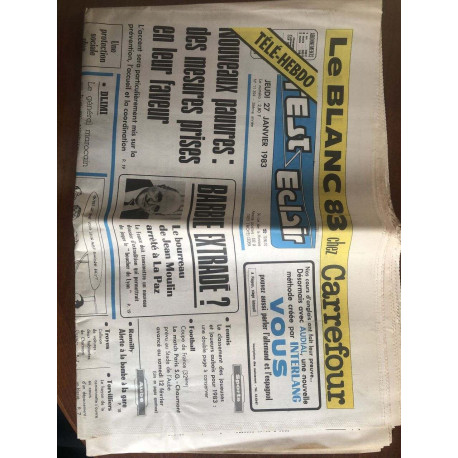 Le BLANC 83 chez Carrefour L'est eclair n°11394