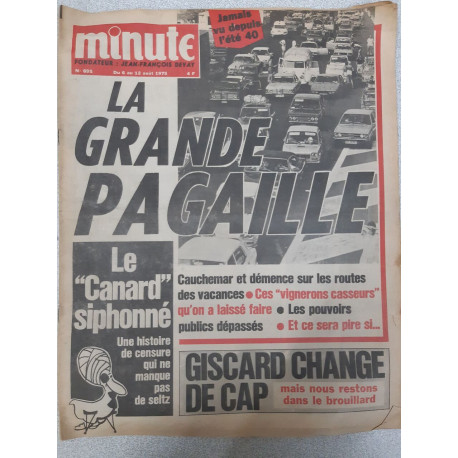 Journal Minute N° 695