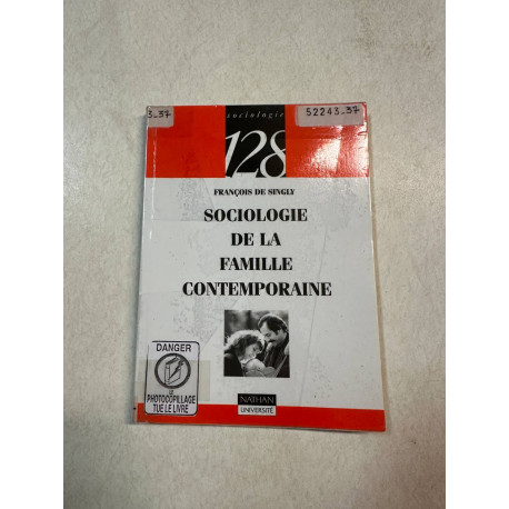 Sociologie de la famille contemporaine