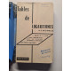 Tables de LOGARITHMES A 5 DÉCIMALES