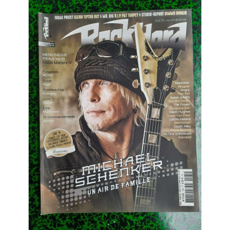 Rock Hard Nº 185 Mars 2018