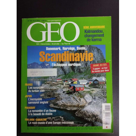 Revue Géo Magazine N° 302