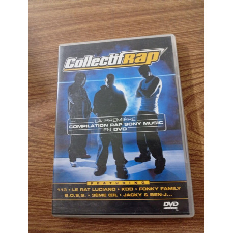Collectifrap - la première compilation rap sony music en dvd