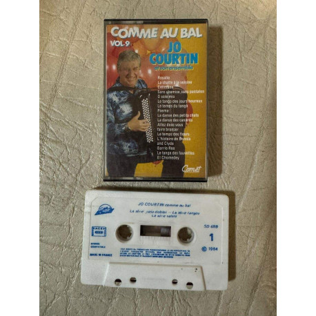 K7 Audio : Comme au Bal Vol. 9 - Jo Courtin et son Ensemble