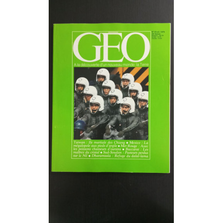 Revue Géo Magazine N° 8