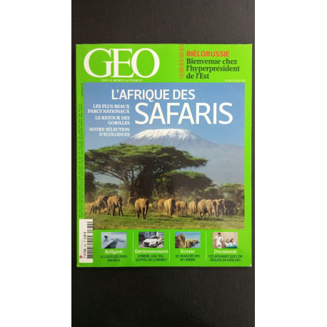 Revue Géo Magazine N° 384